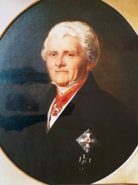 Reichsgraf Johann Christoph Hermann von Schwerin im Alter von 65 Jahren